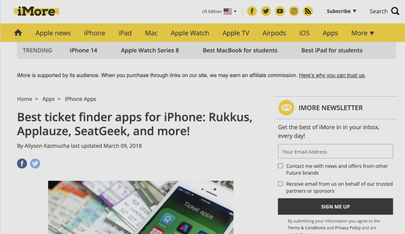 iMore — Rukkus coverage