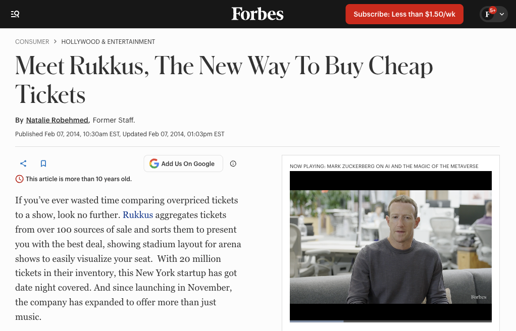 Forbes — Rukkus coverage